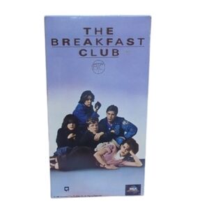 The Breakfast Club VHS (1985) – Classic Teen Drama/Comedy